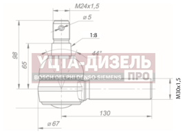 Изображение раздела наконечник рулевой тяги камаз-5490,54901 правый rostar