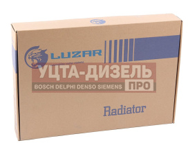 Изображение раздела радиатор газ-3302 бизнес алюминиевый н/о паянный luzar