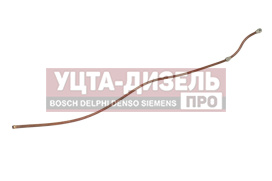Изображение раздела трубка тормозная урал от компресора к регулятору давления 2-я сб l=1310мм/d=14мм медь (ао аз урал