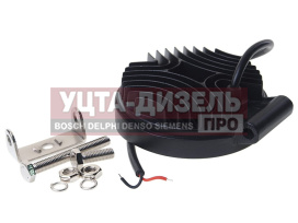 Изображение раздела фара рабочего света круглая 115х130x45мм 27w 9led (дальний свет) вымпел