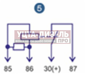 Изображение раздела реле электромагнитное 12v 4-х контактное 50а замыкающее с кронштейном автотрейд
