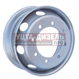 Изображение раздела диск колесный камаз-4308,паз,hyundai hd120,man,jac (6.75-19.5) 8 шпилек accuride