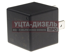 Изображение раздела реле электромагнитное 12v 4-х контактное 30а замыкающее с резистором автотрейд