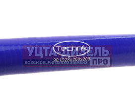 Изображение раздела патрубок угловой силикон (l=200х200мм,d=28 90°) technik