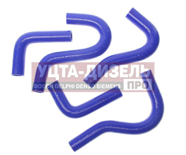 Изображение раздела патрубок газ-33022 бизнес дв.умз-4216 отопителя комплект 5шт. синий силикон megapower