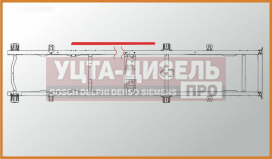 Изображение раздела удлинитель газ-3302 рамы средний правый сверленый l=940мм толщина 4мм азг