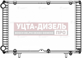 Изображение раздела радиатор газ-3302 бизнес алюминиевый 3-х рядный luzar