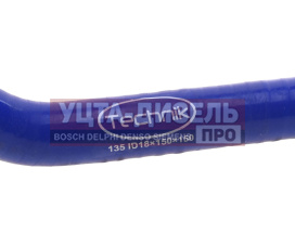 Изображение раздела патрубок угловой силикон (l=150х150мм,d=18 135°) technik
