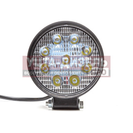 Изображение раздела фара рабочего света круглая 115х142x28мм 27w 9led (направленный свет) avtoelectrica