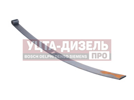 Изображение раздела лист рессоры камаз-43118,65115,6520 передней №1 с втулкой l=1911мм чмз