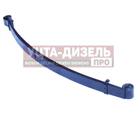 Изображение раздела рессора газ-2705,32213,3302 передняя (2 листа) с шарниром l=1566мм чмз