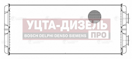 Изображение раздела радиатор отопителя mercedes atego алюминиевый luzar