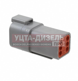 Изображение раздела разъем газ,камаз,daf,iveco,man,scania dt04-6p 6-х контактный airline