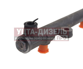 Изображение раздела рампа топливная камаз евро-4,5 системы common rail (аналог bosch 0445228005 ) левая азпи