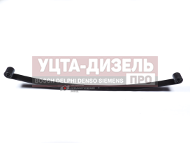 Изображение раздела лист рессоры газ-3221,3302,2705 газель бизнес задней №1 с с/б l=1569мм чмз