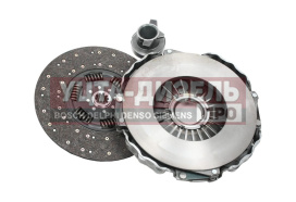 Изображение раздела сцепление камаз-евро (кпп zf 9s109,154,161 дв.740.30-260) mfz-430 в сборе megapower