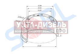 Изображение раздела барабан тормозной камаз-4310 sorl