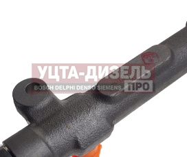 Изображение раздела рампа топливная камаз евро-4,5 системы common rail (аналог bosch 0445228005 ) левая азпи