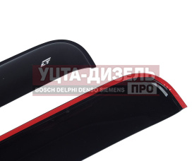 Изображение раздела дефлектор двери mercedes axor (05-) камаз-5490 (длинный) 2шт. cobra tuning