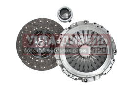 Изображение раздела сцепление камаз-евро (кпп zf 9s109,154,161 дв.740.30-260) mfz-430 в сборе megapower