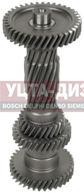 Изображение раздела вал кпп газ-3302 промежуточный z=36 (оао газ)