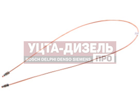 Изображение раздела трубка тормозная газ-2217 от муфты к отключающему устройству регулятора заднего тормоза медная нн