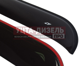 Изображение раздела дефлектор двери газель next (широкий) 2шт. cobra tuning