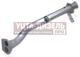 Изображение раздела труба приемная глушителя газ-3302 дв.умз-4216 евро-3 под 2 датчика кислорода азг