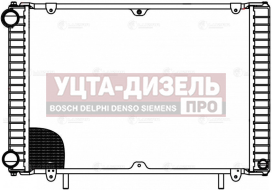 Изображение раздела радиатор газ-3302 бизнес алюминиевый н/о паянный luzar