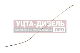 Изображение раздела трубка тормозная урал от клапана к крестовине 1-я в сборе медь l=2590мм/d=10мм (ао аз урал)