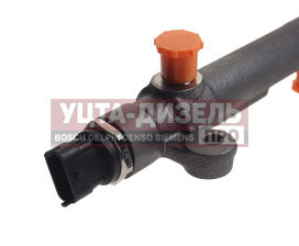 Изображение раздела рампа топливная камаз евро-4,5 системы common rail (аналог bosch 0445228005 ) левая азпи