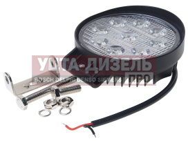 Изображение раздела фара рабочего света круглая 115х130x45мм 27w 9led (дальний свет) вымпел
