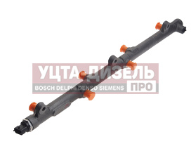 Изображение раздела рампа топливная камаз евро-4,5 системы common rail (аналог bosch 0445228005 ) левая азпи