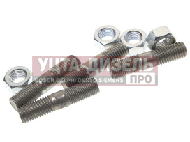 Изображение раздела крепеж газ-24-3302 кпп (шпильки 4шт.,гайки 4шт.)