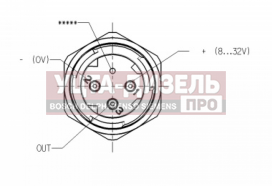 Изображение раздела датчик давления воздуха в пневмобаллонах камаз-5490 mercedes (m16х1.5 10b)(прокл.на резьбе)автотрейд