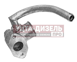 Изображение раздела патрубок маз от радиатора к водяному насосу металлический