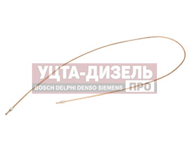 Изображение раздела трубка тормозная урал от тройника к среднему мосту в сборе l=2225мм/d=6мм медь (ао аз урал)