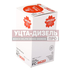 Изображение раздела фильтр топливный daf iveco камаз дв.cummins eqb sakura