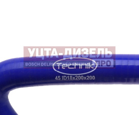 Изображение раздела патрубок угловой силикон (l=200х200мм,d=18 45°) technik