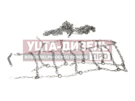 Изображение раздела цепь противоскольжения усиленная d=8/6мм r20 9.00 260х508 зил,камаз (тип лесенка) 2шт. лим