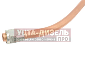 Изображение раздела трубка урал к камере тормозной левой в сборе медь (ао аз урал)