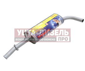 Изображение раздела глушитель газ-3302,3221 дв.cummins 2.8,умз-4216 евро-4 выход боковой усиленный автоглушитель