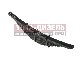 Изображение раздела рессора зил-131 задняя (15 листов) l=1370мм чмз