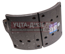 Изображение раздела колодки тормозные shacman shaanxi x3000 камаз с накладками (1шт.) (мост hdz300) movelex