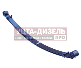 Изображение раздела рессора газ-2705,32213,3302 передняя (2 листа) с шарниром l=1566мм чмз