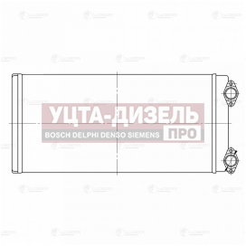 Изображение раздела радиатор отопителя маз-5440,6430 (евро-3) luzar