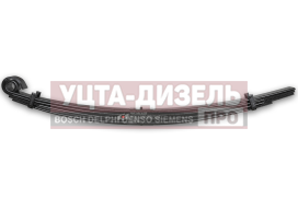 Изображение раздела рессора маз-5440 задняя (4 листа) с витым ушком l=1930мм чмз