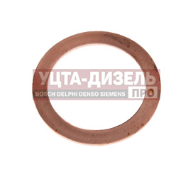 Изображение раздела шайба 18.0х24.0х1.0 газ-24 медная трубки фильтра масляного (плоская) шц
