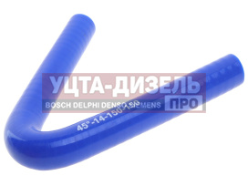 Изображение раздела патрубок угловой силикон (l=150х150мм,d=14 45град.) формакс