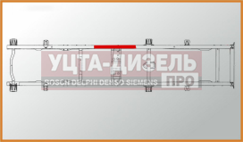 Изображение раздела усилитель газ-33023 рамы центральный правый l=600мм азг